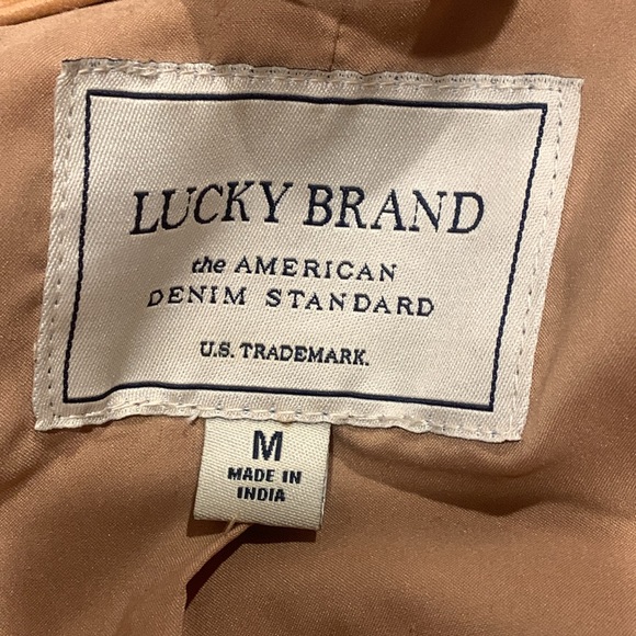 Lucky Brand Leather Jacket Size M - Picture 15 of 16